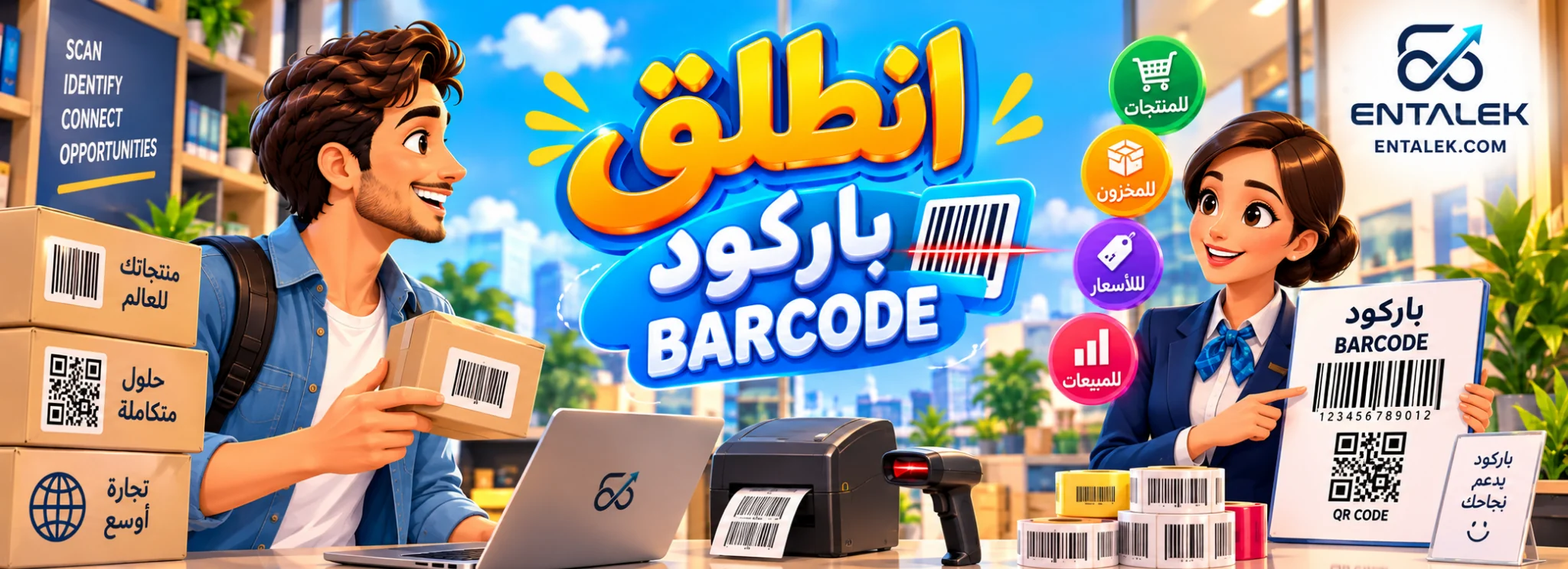 انطلق باركود