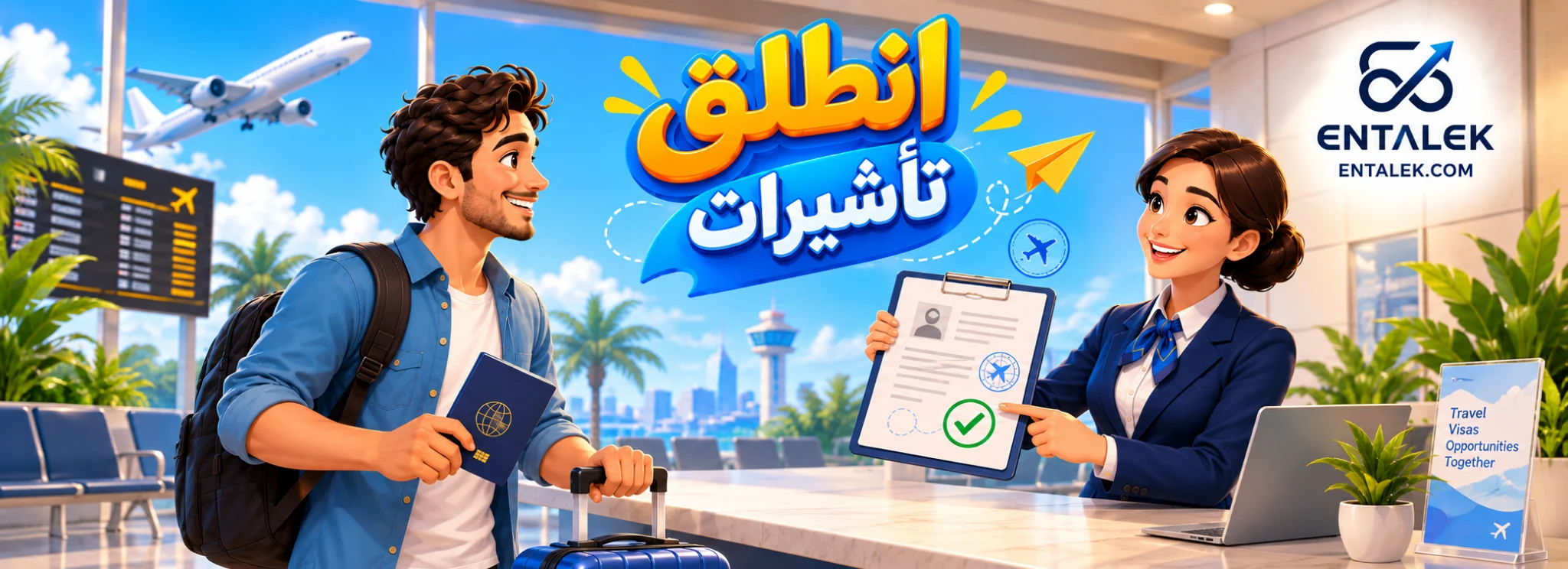 انطلق تأشيرات